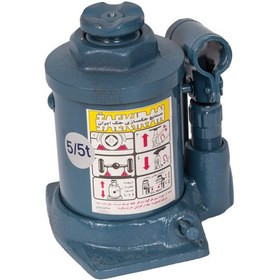 جک روغنی 5.5 تن تلسکوپی جک ایران - ابزار تکتاز