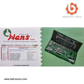 جعبه بکس 24 پارچه 12 پر درایو ½ هنس HANS مدل 4624-12AT - ابزار تکتاز